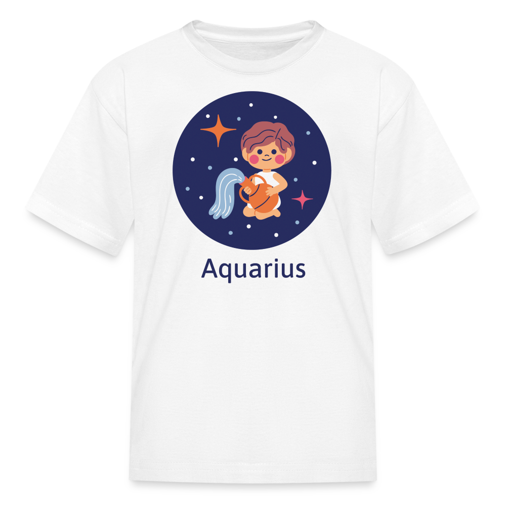 Kids' Bluey Aquarius T-Shirt - white