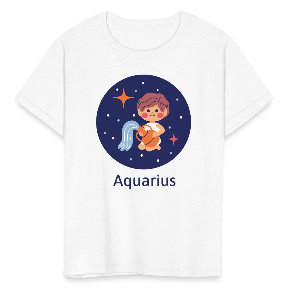 Kids' Bluey Aquarius T-Shirt - white