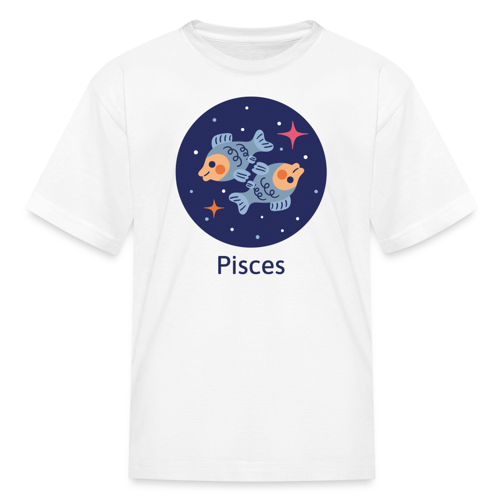 Kids' Bluey Pisces T-Shirt - white