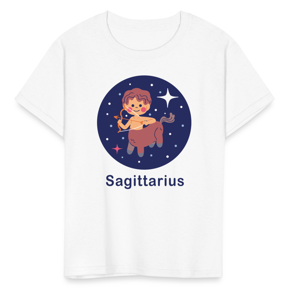 Kids' Bluey Sagittarius T-Shirt - white