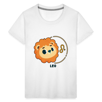 Thumbnail for Kids' Cartoony Leo Premium T-Shirt - white