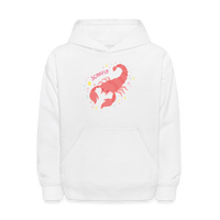 Thumbnail for Kids' Pinky Scorpio Hoodie - white