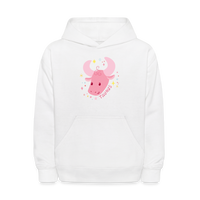 Thumbnail for Kids' Pinky Taurus Hoodie - white