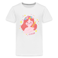 Thumbnail for Kids' Pinky Virgo Premium T-Shirt - white