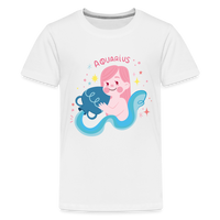 Thumbnail for Kids' Pinky Aquarius Premium T-Shirt - white