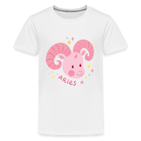 Thumbnail for Kids' Pinky Aries Premium T-Shirt - white