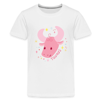 Thumbnail for Kids' Pinky Taurus Premium T-Shirt - white