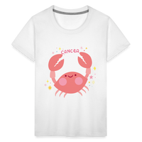 Thumbnail for Kids' Pinky Cancer Premium T-Shirt - white
