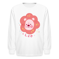 Thumbnail for Kids' Pinky Leo Long Sleeve T-Shirt - white