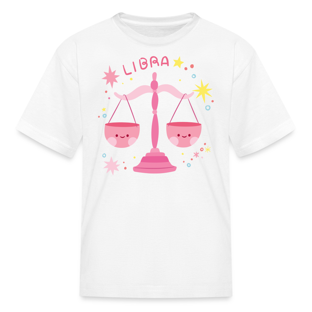 Kids' Pinky Libra T-Shirt - white