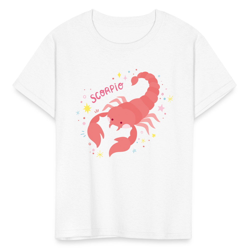 Kids' Pinky Scorpio T-Shirt - white