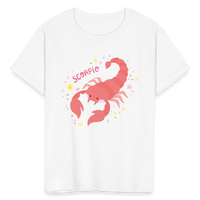 Thumbnail for Kids' Pinky Scorpio T-Shirt - white