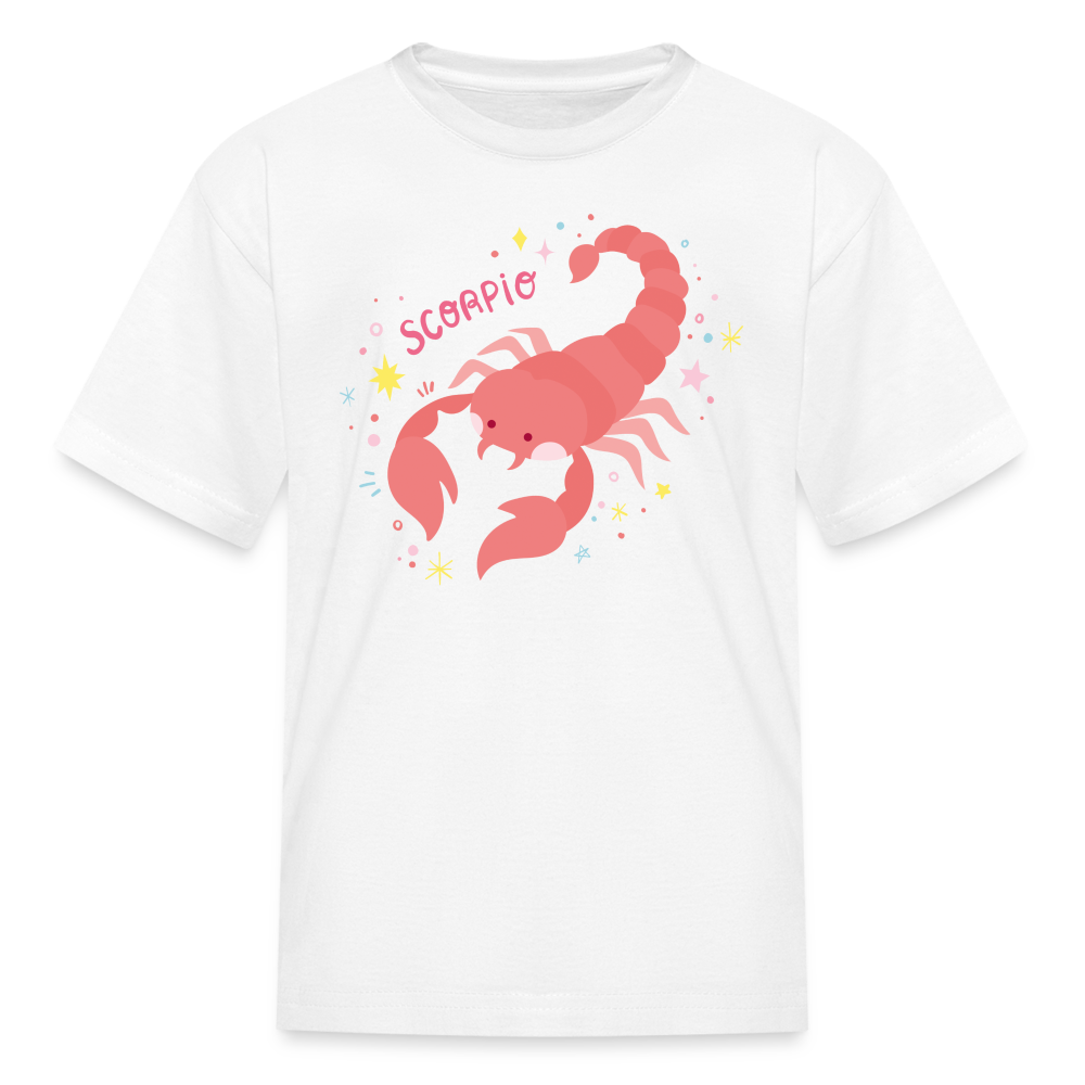 Kids' Pinky Scorpio T-Shirt - white