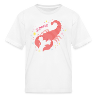 Thumbnail for Kids' Pinky Scorpio T-Shirt - white