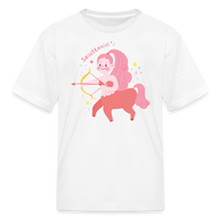 Thumbnail for Kids' Pinky Sagittarius T-Shirt - white