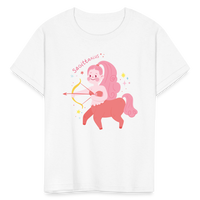 Thumbnail for Kids' Pinky Sagittarius T-Shirt - white