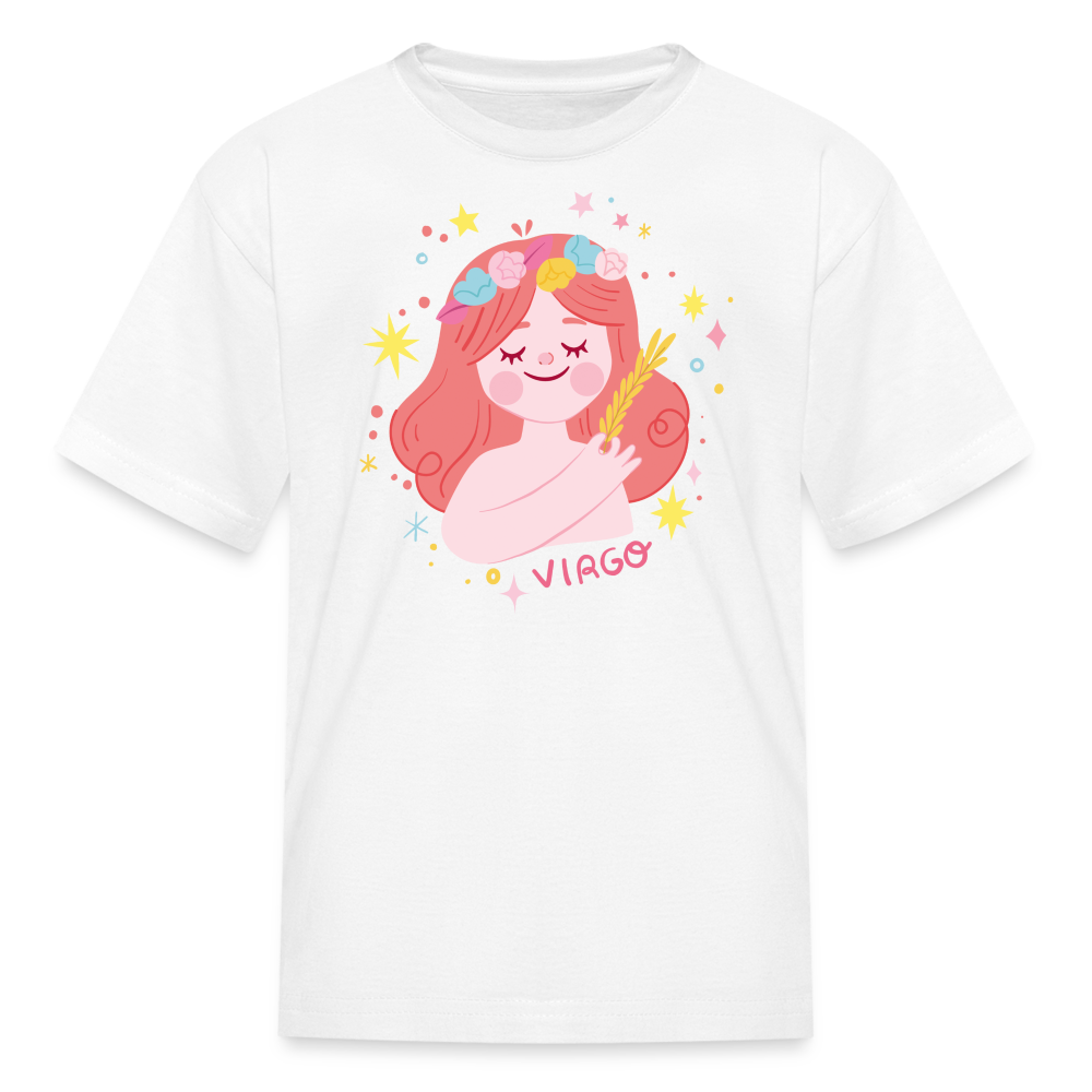 Kids' Pinky Virgo T-Shirt - white