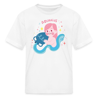 Thumbnail for Kids' Pinky Aquarius T-Shirt - white