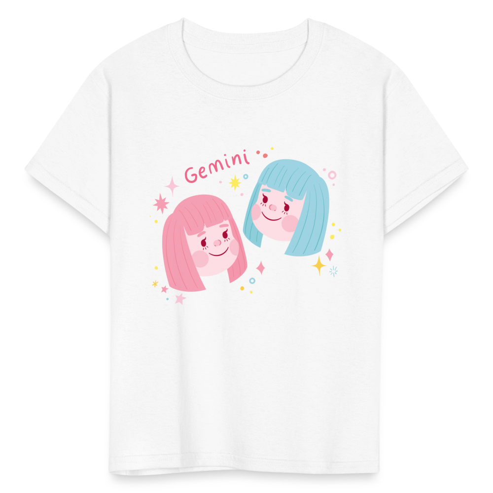 Kids' Pinky Gemini T-Shirt - white