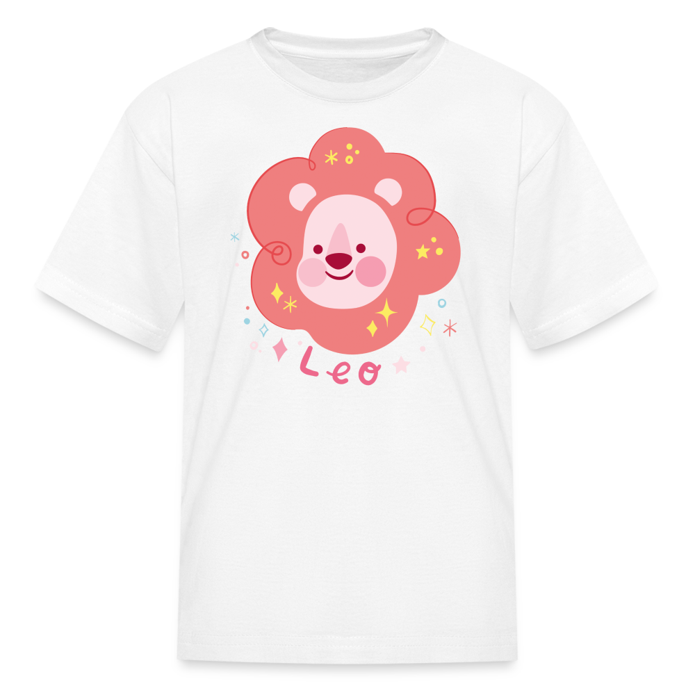 Kids' Pinky Leo T-Shirt - white