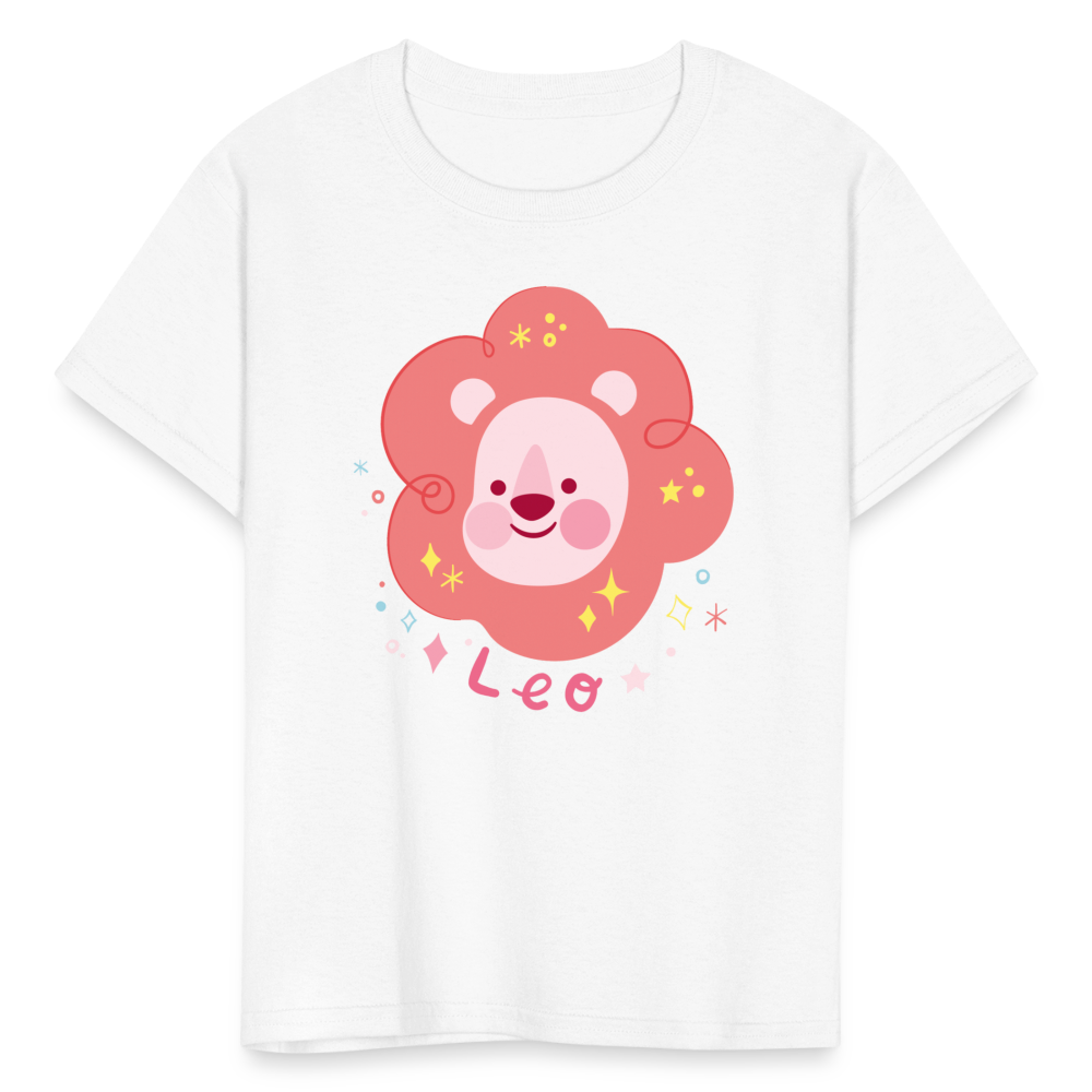 Kids' Pinky Leo T-Shirt - white