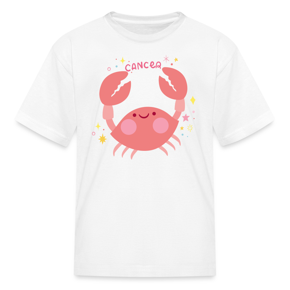 Kids' Pinky Cancer T-Shirt - white