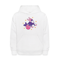 Thumbnail for Kids' Zany Capricorn Hoodie - white