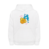 Thumbnail for Kids' Zany Aquarius Hoodie - white