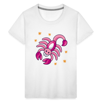 Thumbnail for Kids' Zany Scorpio Premium T-Shirt - white