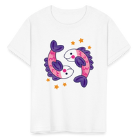 Thumbnail for Kids' Zany Pisces T-Shirt - white