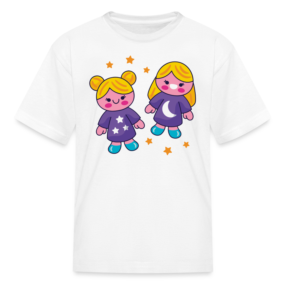 Kids' Zany Gemini T-Shirt - white