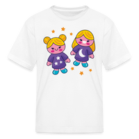 Thumbnail for Kids' Zany Gemini T-Shirt - white