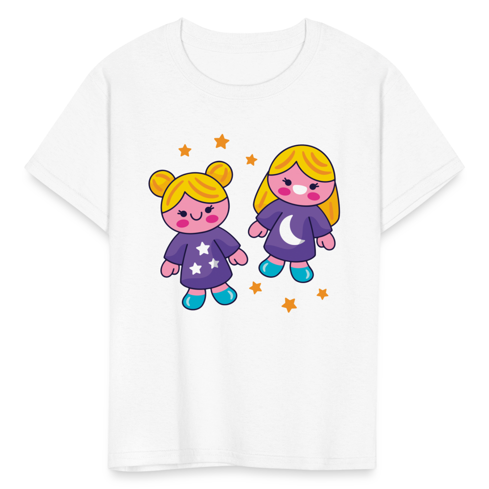 Kids' Zany Gemini T-Shirt - white