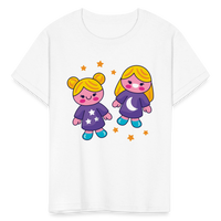 Thumbnail for Kids' Zany Gemini T-Shirt - white