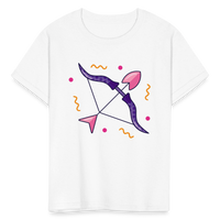 Thumbnail for Kids' Zany Sagittarius T-Shirt - white