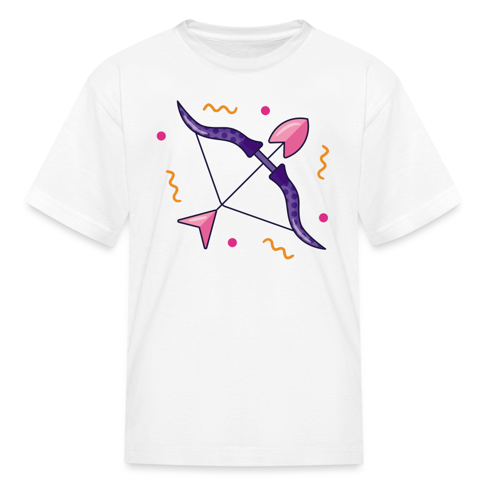 Kids' Zany Sagittarius T-Shirt - white