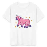 Thumbnail for Kids' Zany Taurus T-Shirt - white