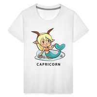 Thumbnail for Kids' Sweet Astro Capricorn Premium T-Shirt - white