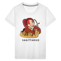 Thumbnail for Kids' Sweet Astro Sagittarius Premium T-Shirt - white
