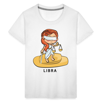 Thumbnail for Kids' Sweet Astro Libra Premium T-Shirt - white