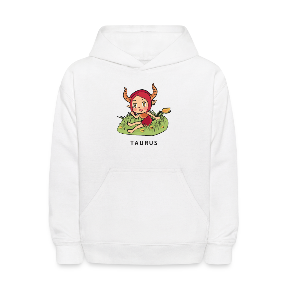 Kids' Sweet Astro Taurus Hoodie - white