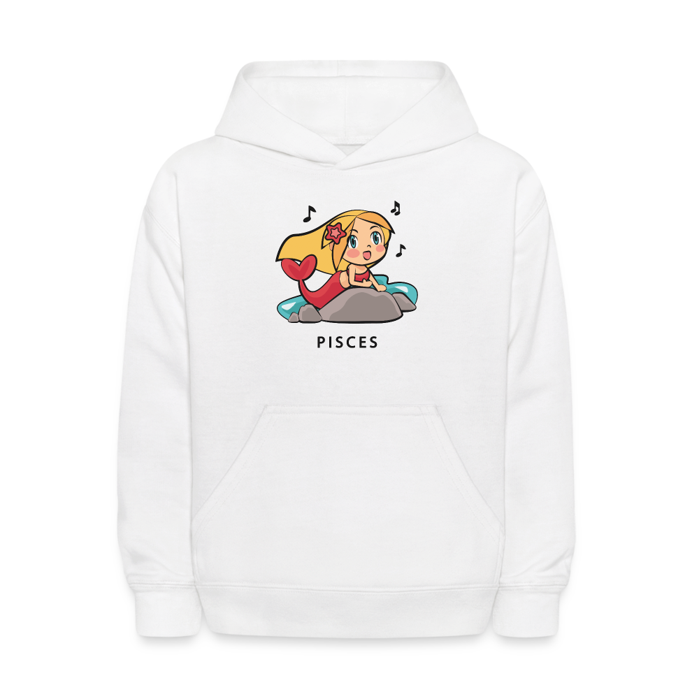 Kids' Sweet Astro Pisces Hoodie - white