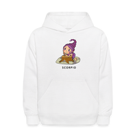 Thumbnail for Kids' Sweet Astro Scorpio Hoodie - white