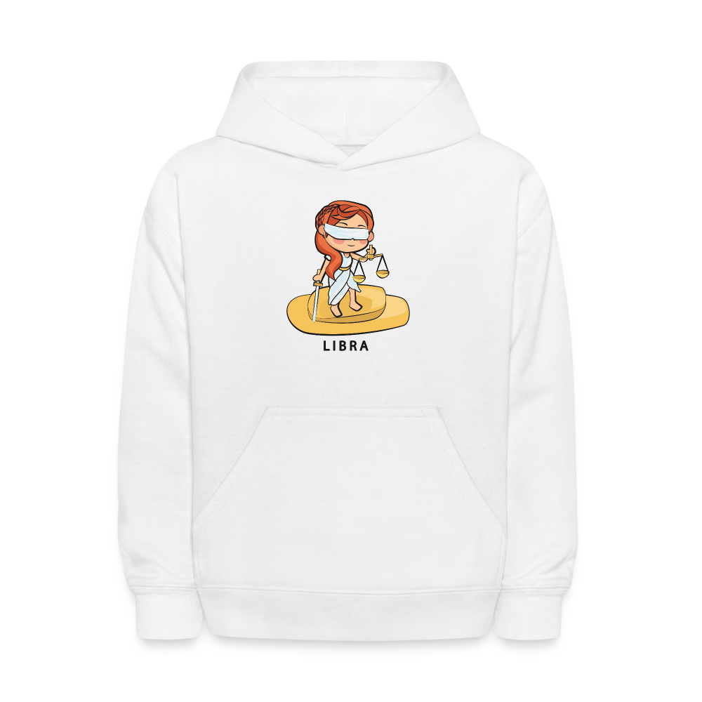 Kids' Sweet Astro Libra Hoodie - white