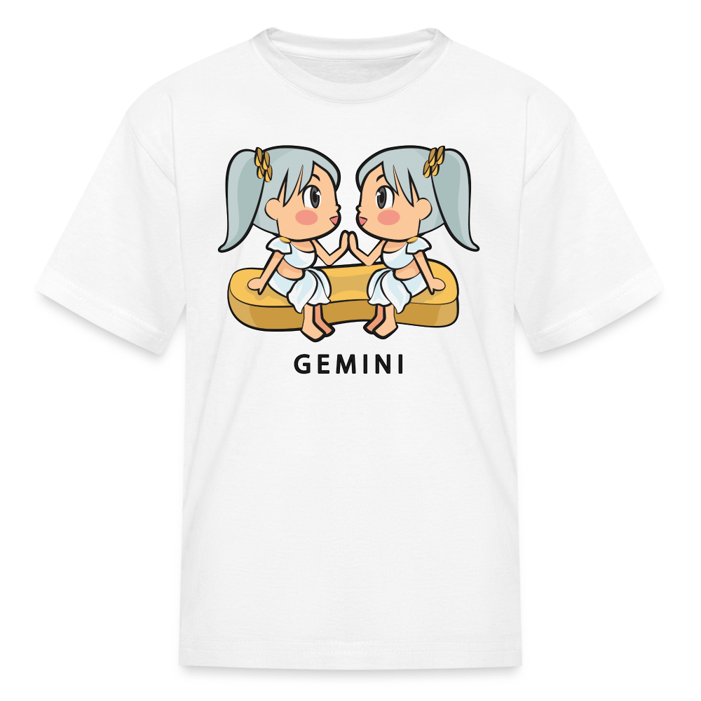 Kids' Sweet Astro Gemini T-Shirt - white
