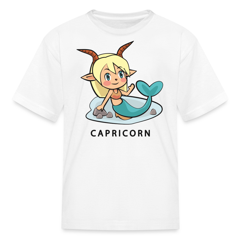 Kids' Sweet Astro Capricorn T-Shirt - white