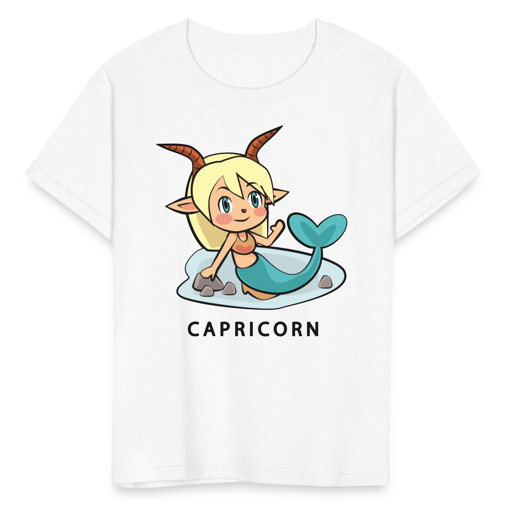 Kids' Sweet Astro Capricorn T-Shirt - white