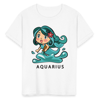 Thumbnail for Kids' Sweet Astro Aquarius T-Shirt - white