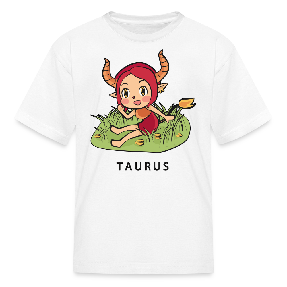 Kids' Sweet Astro Taurus T-Shirt - white