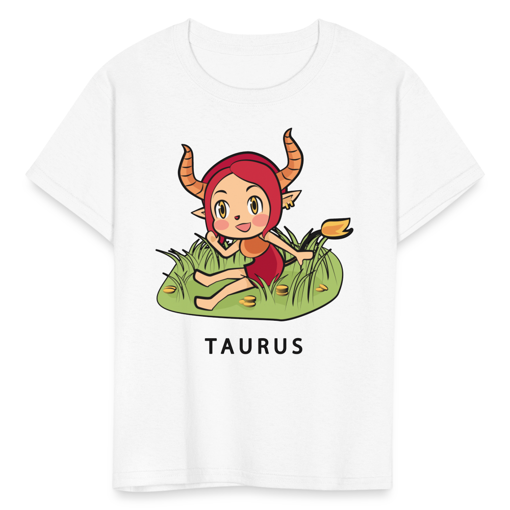 Kids' Sweet Astro Taurus T-Shirt - white